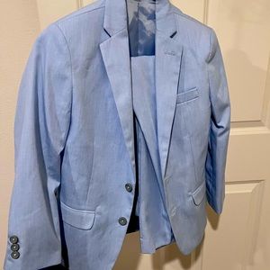 Boys Calvin Klein suit size 10 good condition.